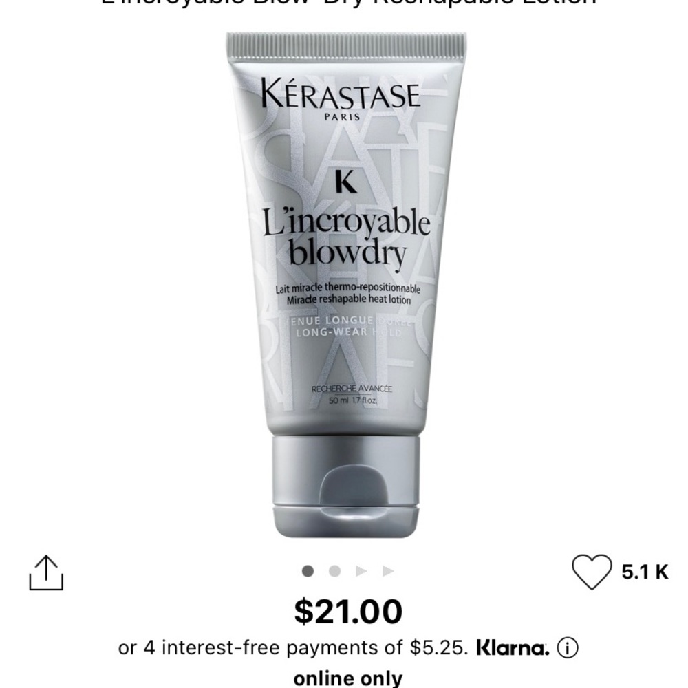 Brand new Kerastase Blowdry miracle heat lotion